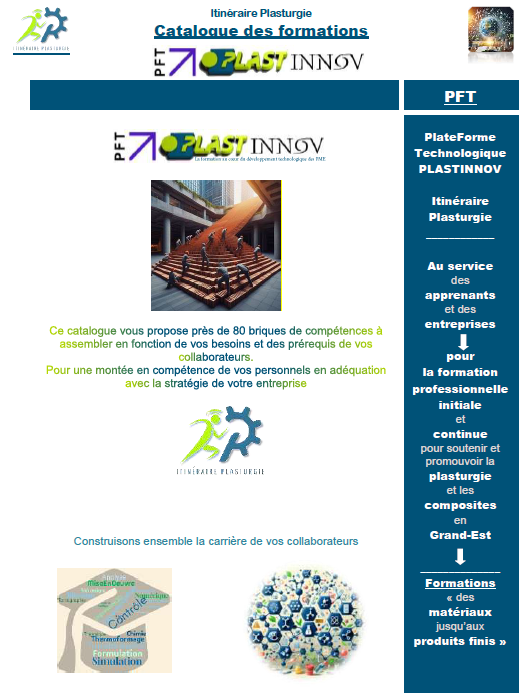 Catalogue des formations plastinnov en pdf